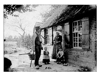 Old colourized black and white picture