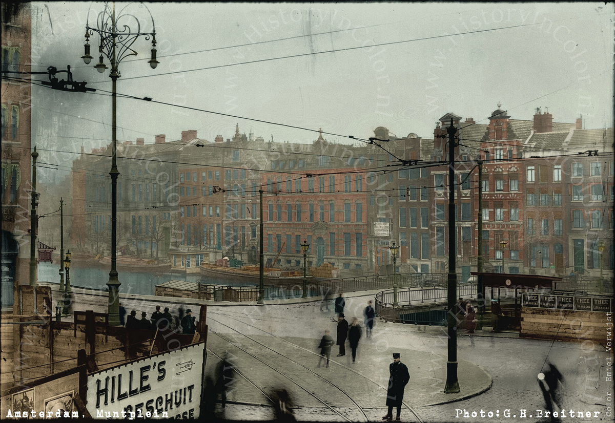   Colorized by Emiel Verwijst, History In Color.nl 